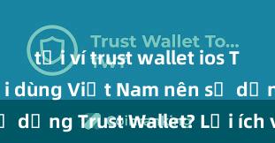 tải ví trust wallet ios Tại sao người dùng Việt Nam nên sử dụng Trust Wallet? Lợi ích và rủi ro