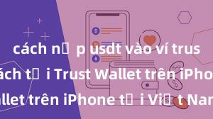 cách nạp usdt vào ví trust wallet Cách tải Trust Wallet trên iPhone tại Việt Nam